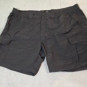 Realtree Men's 3XL Nylon Fishing shorts black cargo